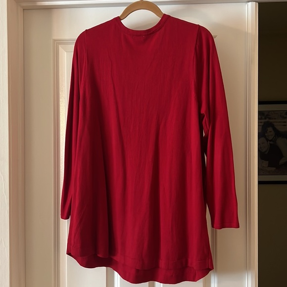 J Jill Red Tunic Sweater - Picture 4 of 4